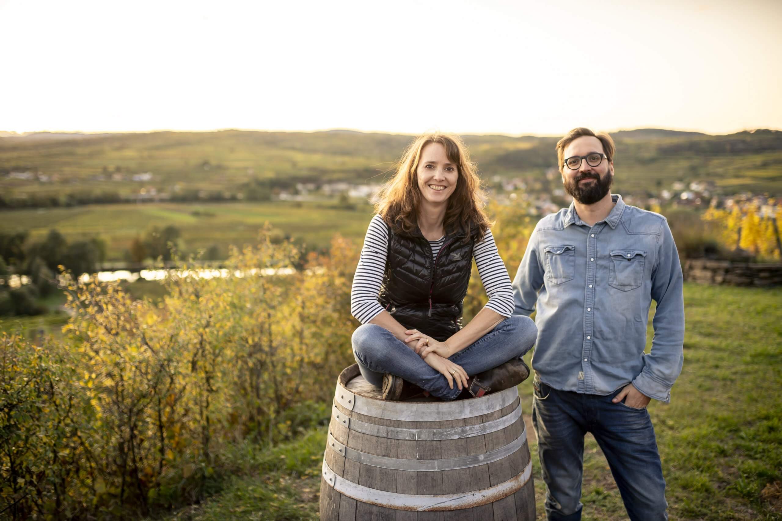 Weingut Jurtschitsch Geschäftsführer Alwin und Stefanie Jurtschitsch